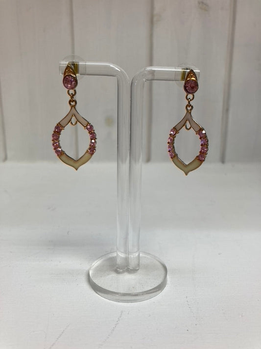Boucles d'oreilles Rosé Amara Cristal