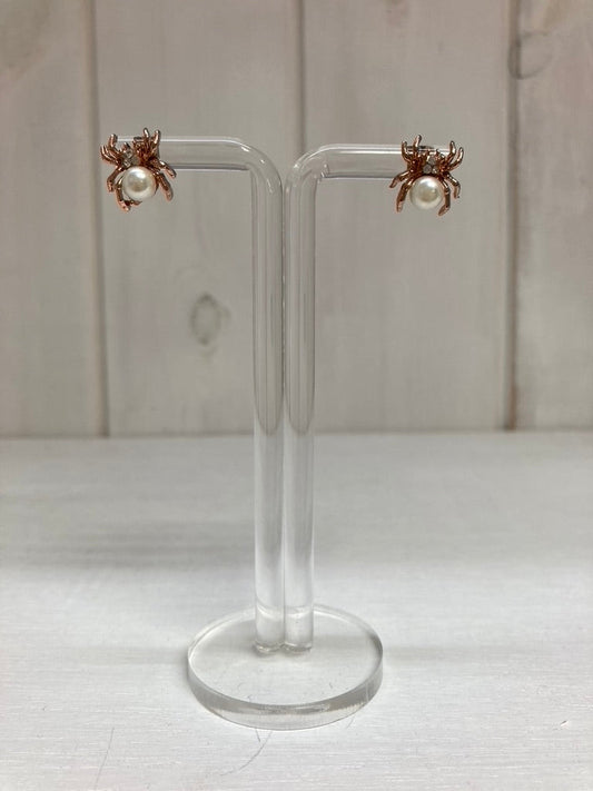 Boucles d'oreilles perles et crabes