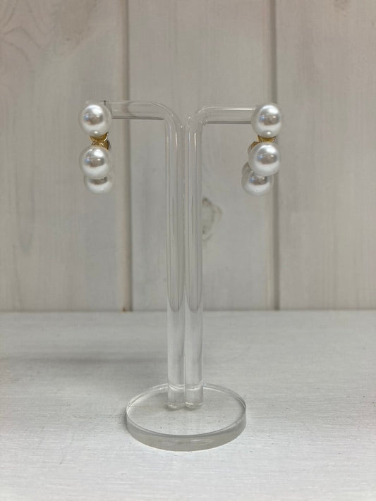 Boucles d'oreilles pendantes Perle Harmonie