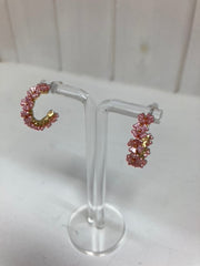 Blossom Charm Hoop Oorbellen
