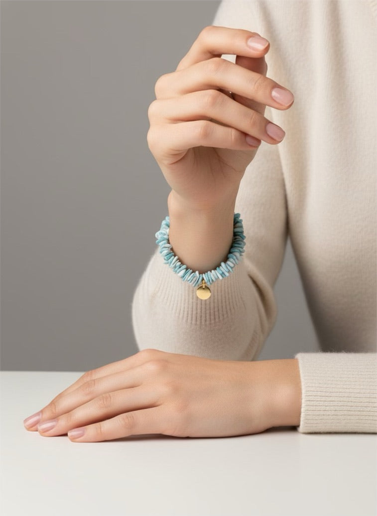 Armband Feline blauw