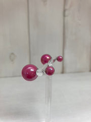Pink Pearl Duo Oorbellen