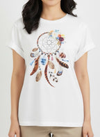 T-shirt with dream catcher