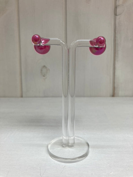 Pink Pearl Duo Oorbellen