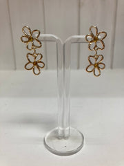 Golden Daisy Duo Oorbellen