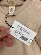 Terry sweater and pants smoke beige