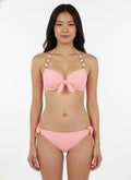 Push up bikini coraal