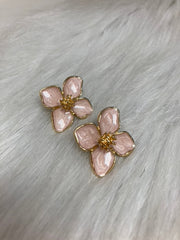 Blush Petal Bloom Oorbellen