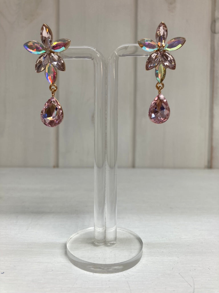 Oorbellen elegante kristallen