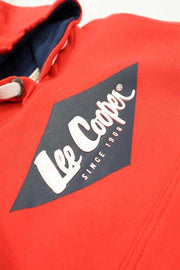 Lee Cooper Rode Jongens Hoodie met Logo