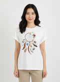 T-shirt with dream catcher