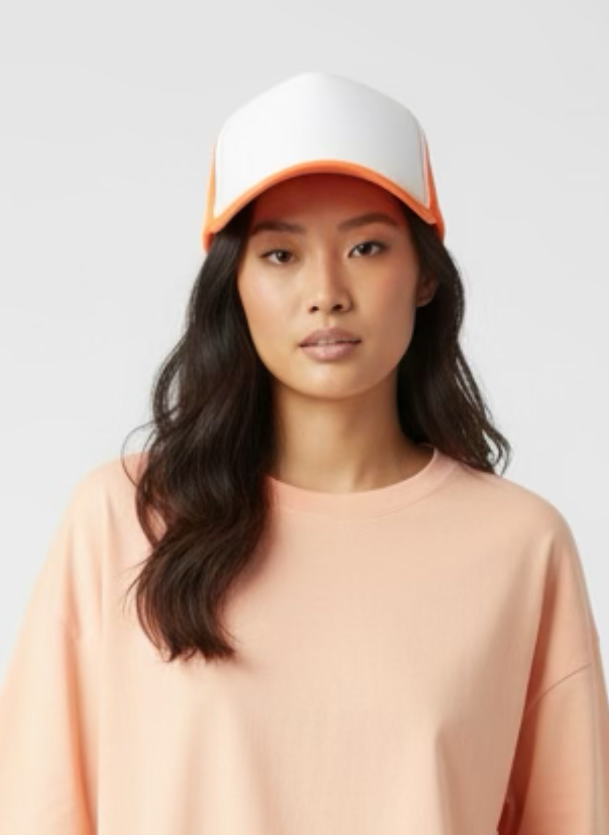 Truckercap fluo oranje