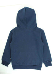 Lee Cooper Navy Jongens Hoodie met Rood Logo