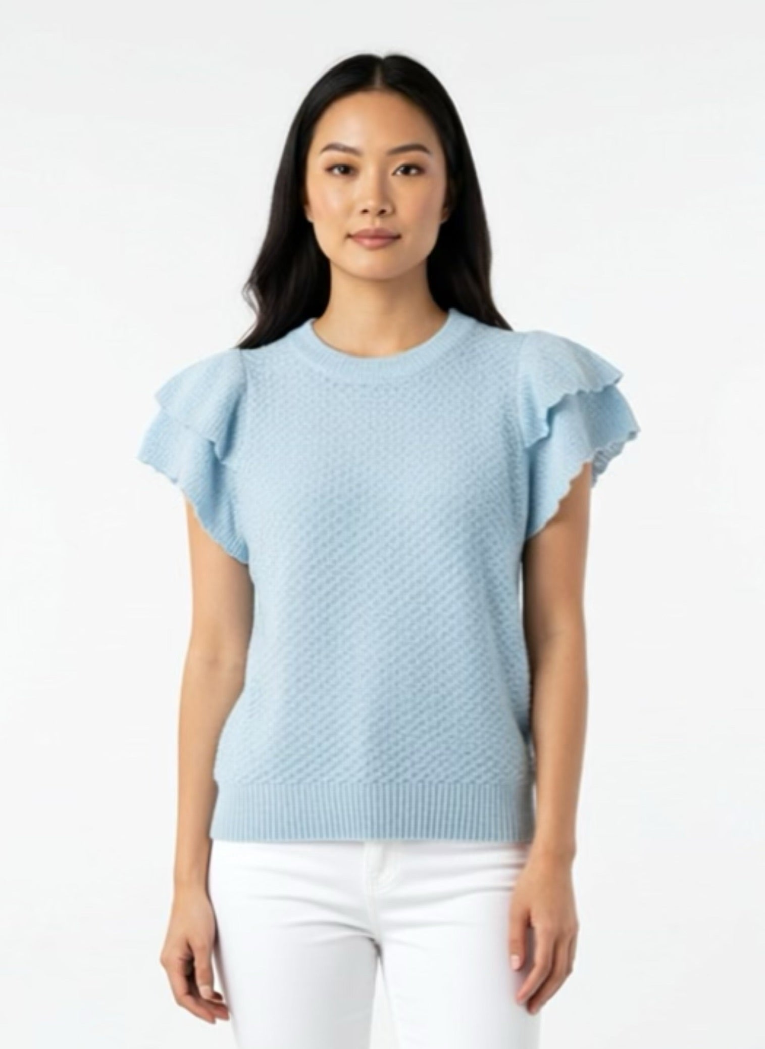 Trui Elly lichtblauw