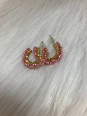 Blossom Charm Hoop Oorbellen