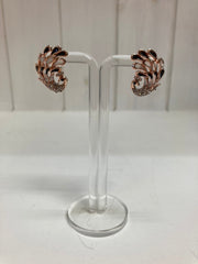 Royal Peacock Crystal Ear Cuff