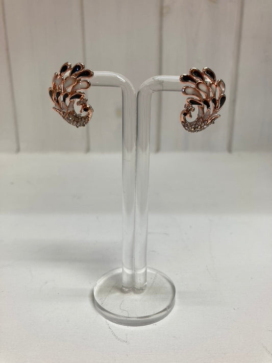 Manchette d'oreille en cristal Royal Peacock