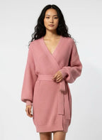 Cardigan Wrapped Long Pink One size