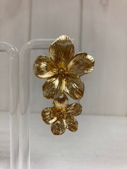 Golden Duo Bloom Oorbellen