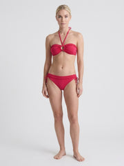 Esprit Fuchsia Bandeau Bikini en Strikbroekje Dames
