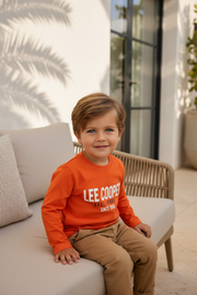 T-shirt Lee Cooper TS orange