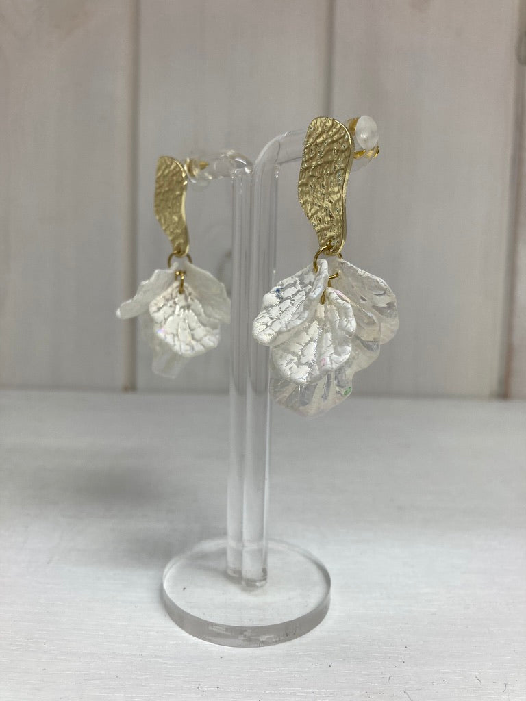 Pearl Petal Luxe Oorbellen