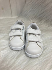 Rock and Joy Baby Sneakers Wit – Klittenband