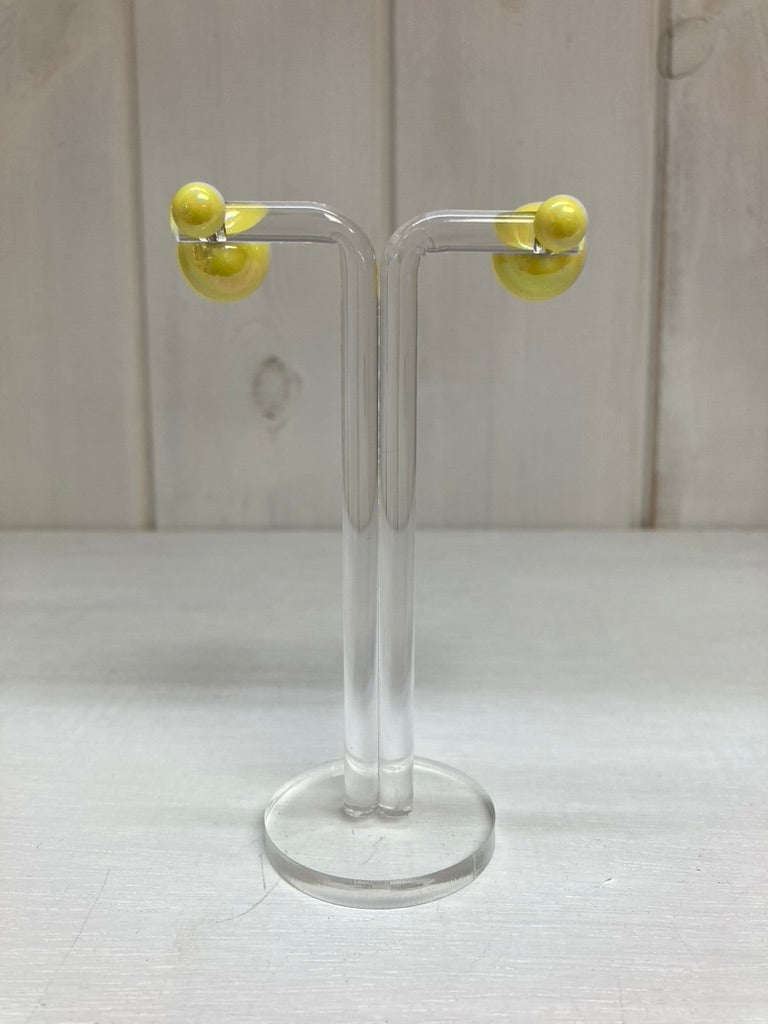 Oorbellen Lilly geel