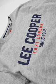 Lee Cooper Grijze Jongens Longsleeve met Logo