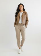 Biker jacket Camel