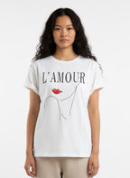 T-shirt with pattern Amour