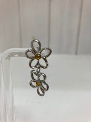 Silver Daisy Duo Oorbellen