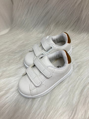 Rock and Joy Baby Sneakers Wit – Klittenband