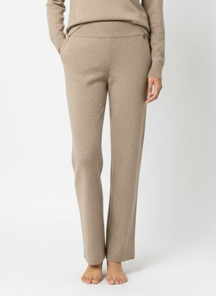 Casual Pants Taupe