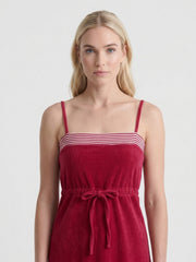 Esprit Frottee Chemise Strandjurk – Rood