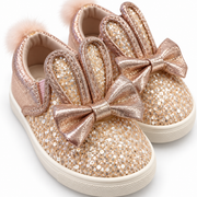 Rock and Joy Dames Sneakers Bunny Roze – Comfortabele Sneakers