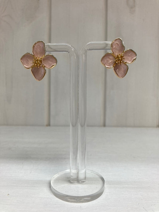 Boucles d'oreilles Blush Petal Bloom