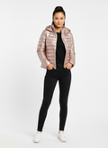 Hooded puffer jacket