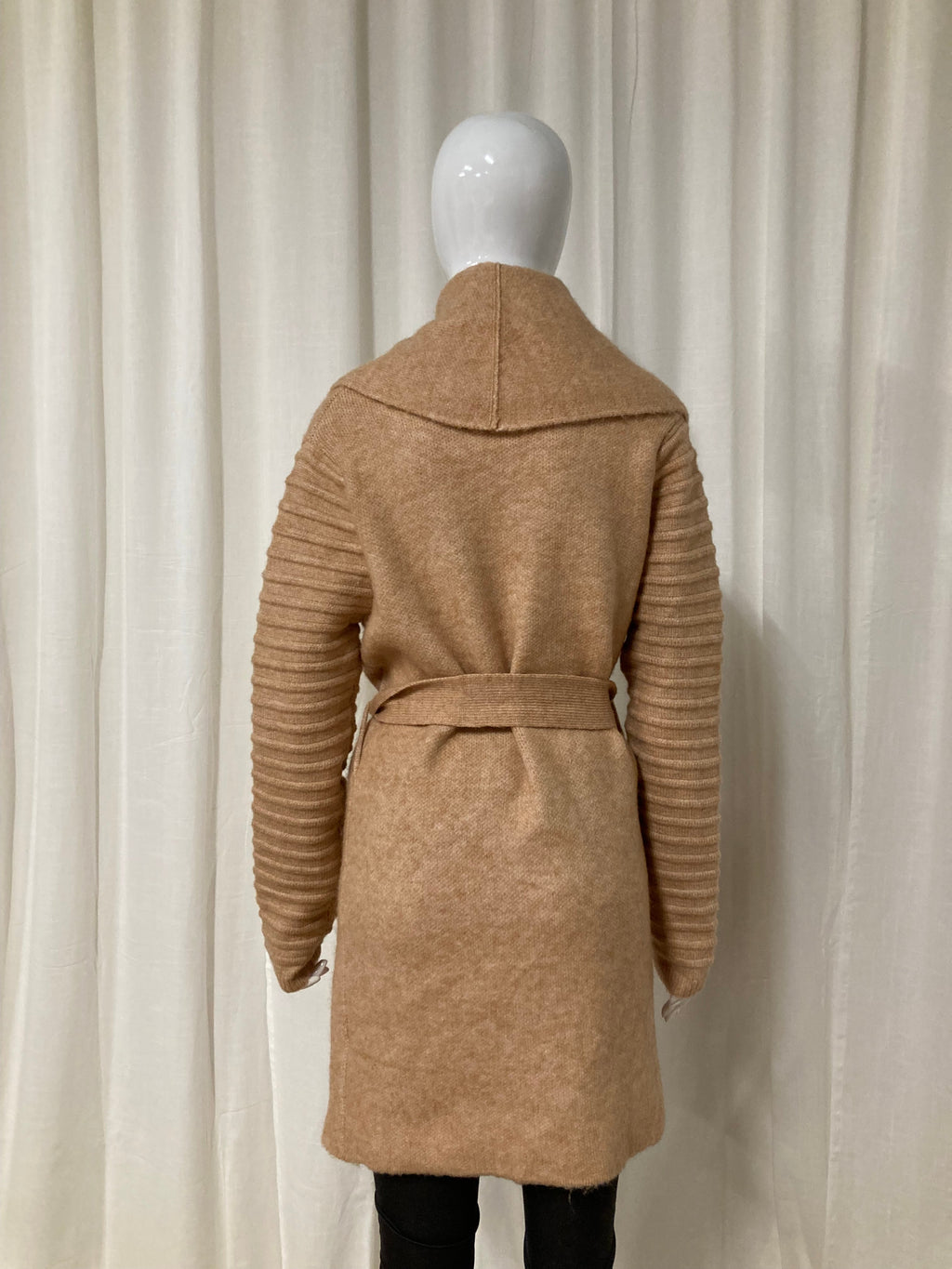 Long cardigan Camel