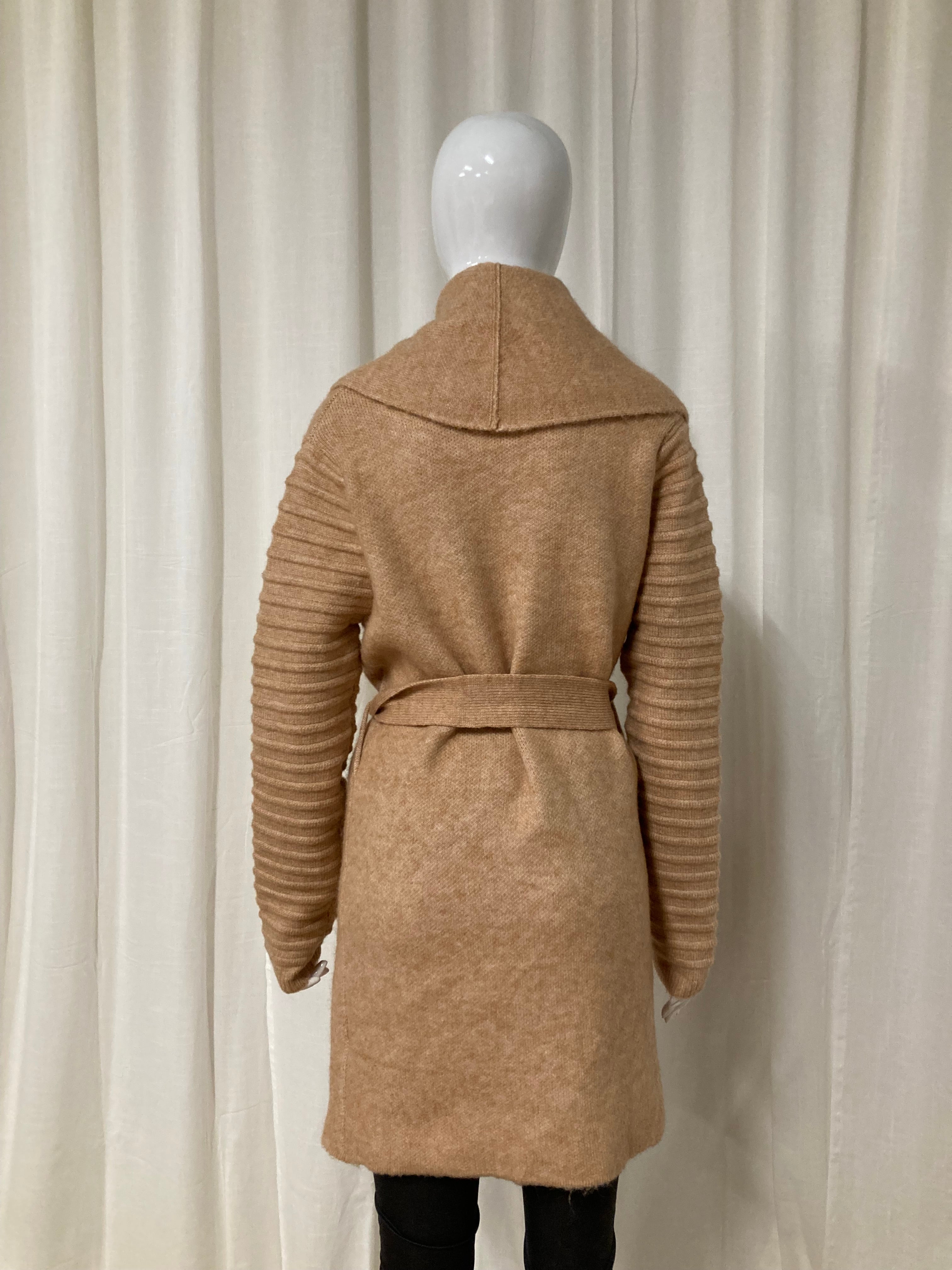 Long cardigan Camel