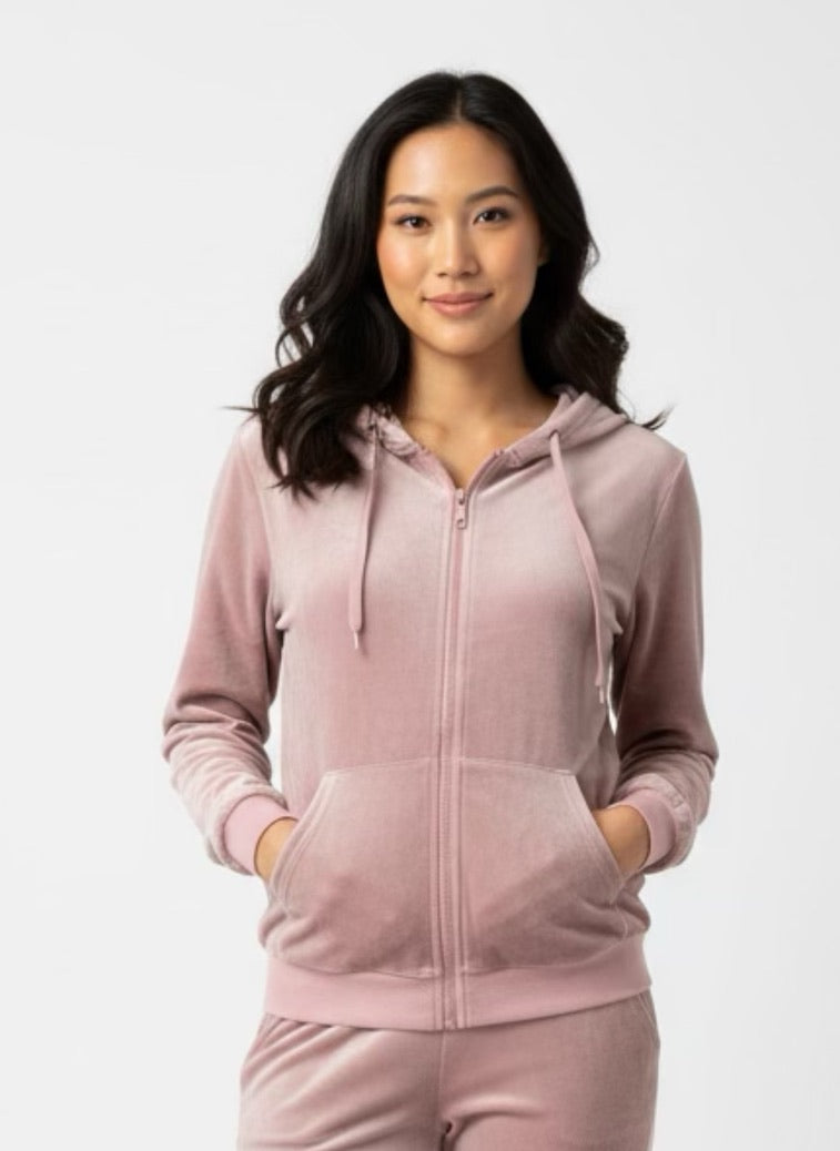 Homepak velvet oudroze