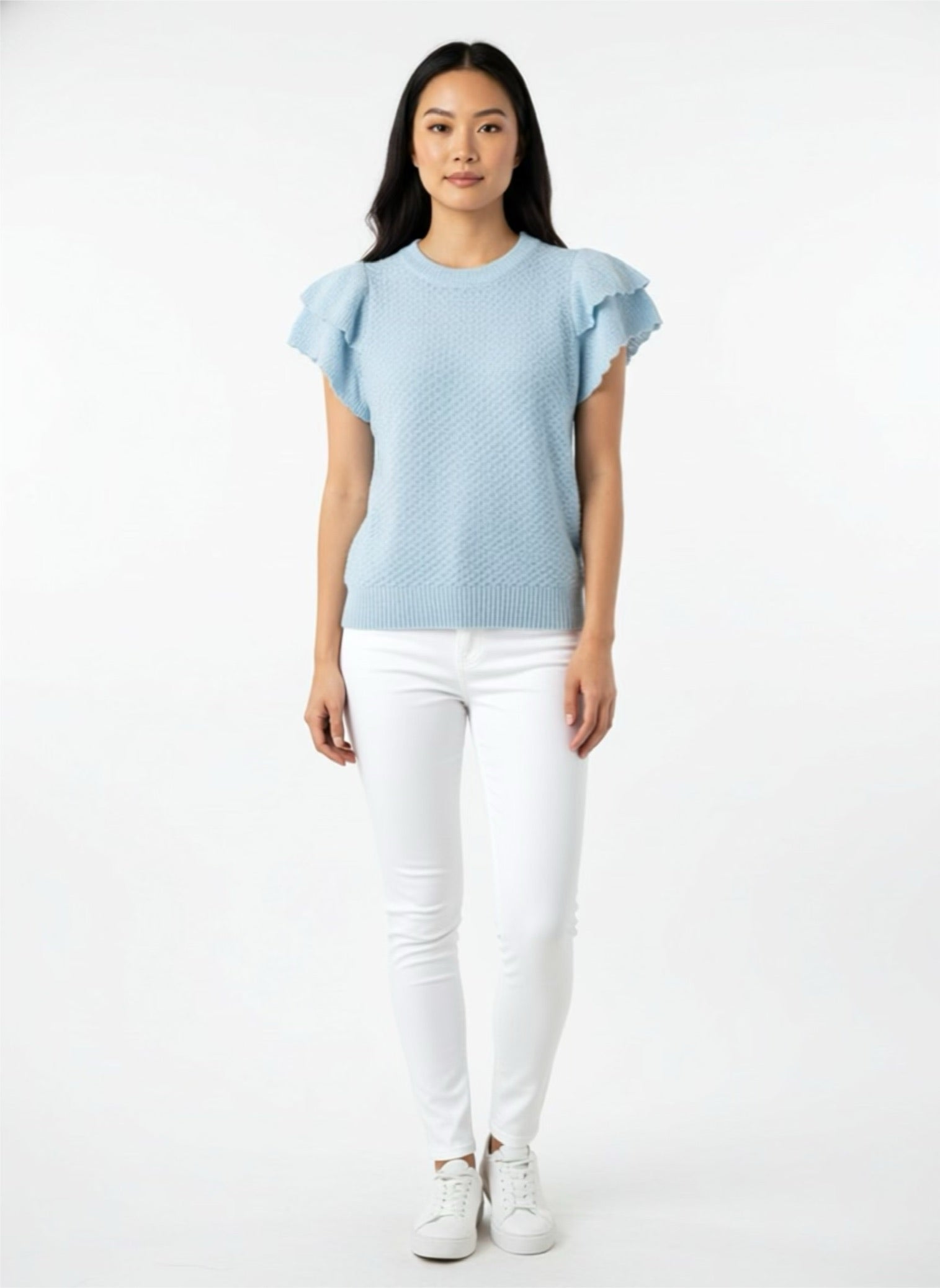 Trui Elly lichtblauw