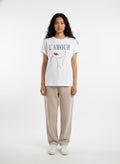 T-shirt with pattern Amour