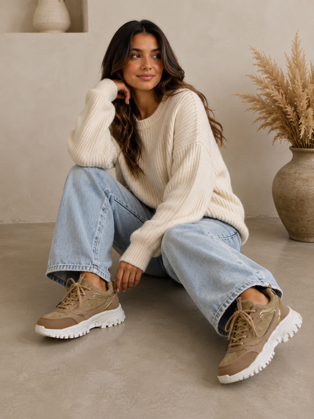 Sneaker classique gris