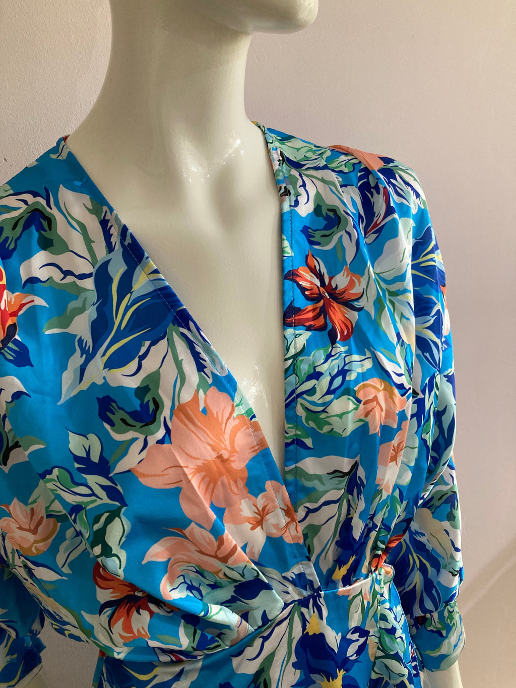 Jurk Basina Blauw