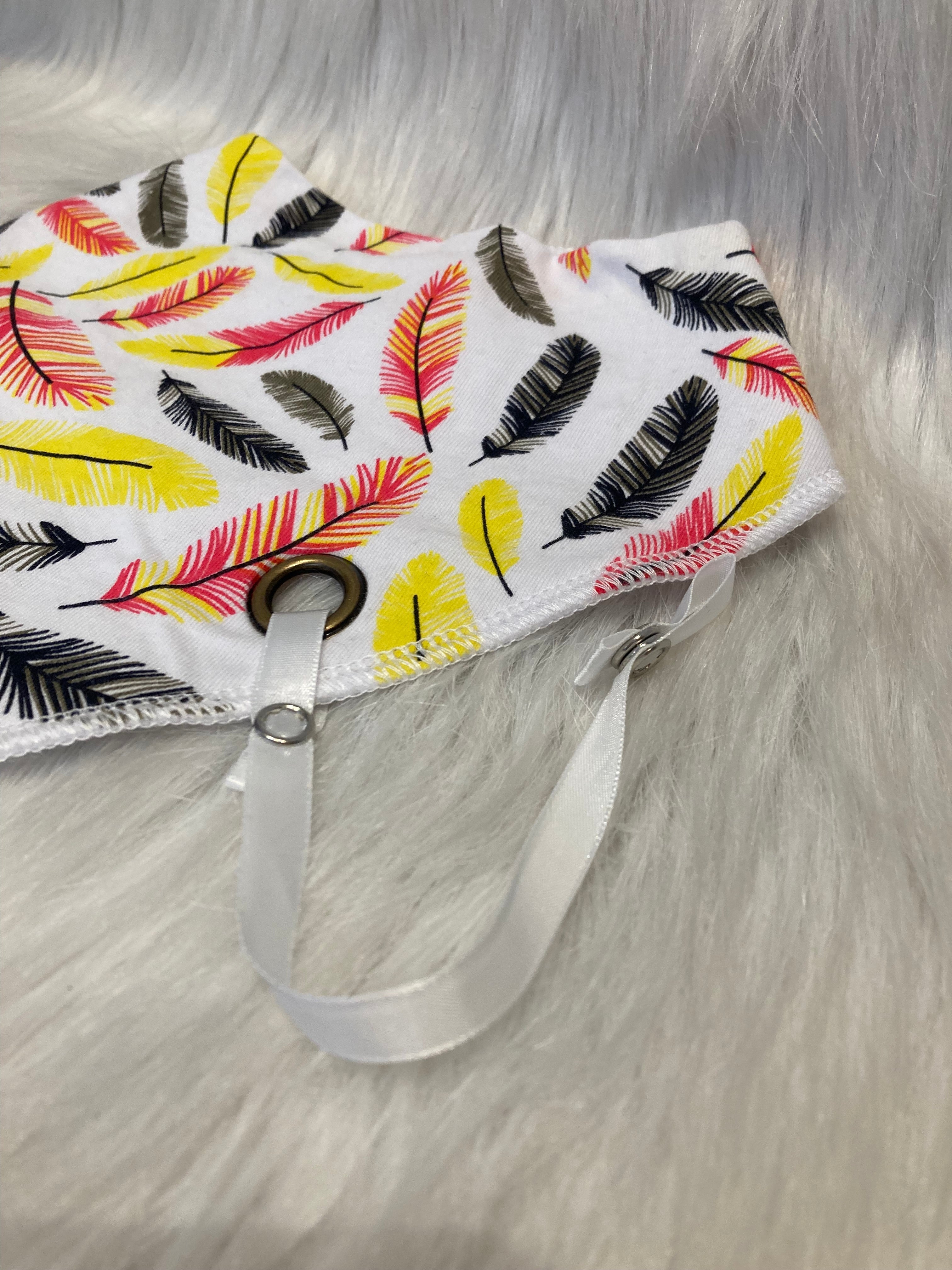 Banana pluimpjes met speenkoord