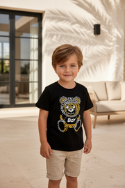1 T-shirt bière jaune