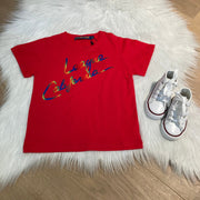 Free Star Rood Jongens T-shirt met California Print