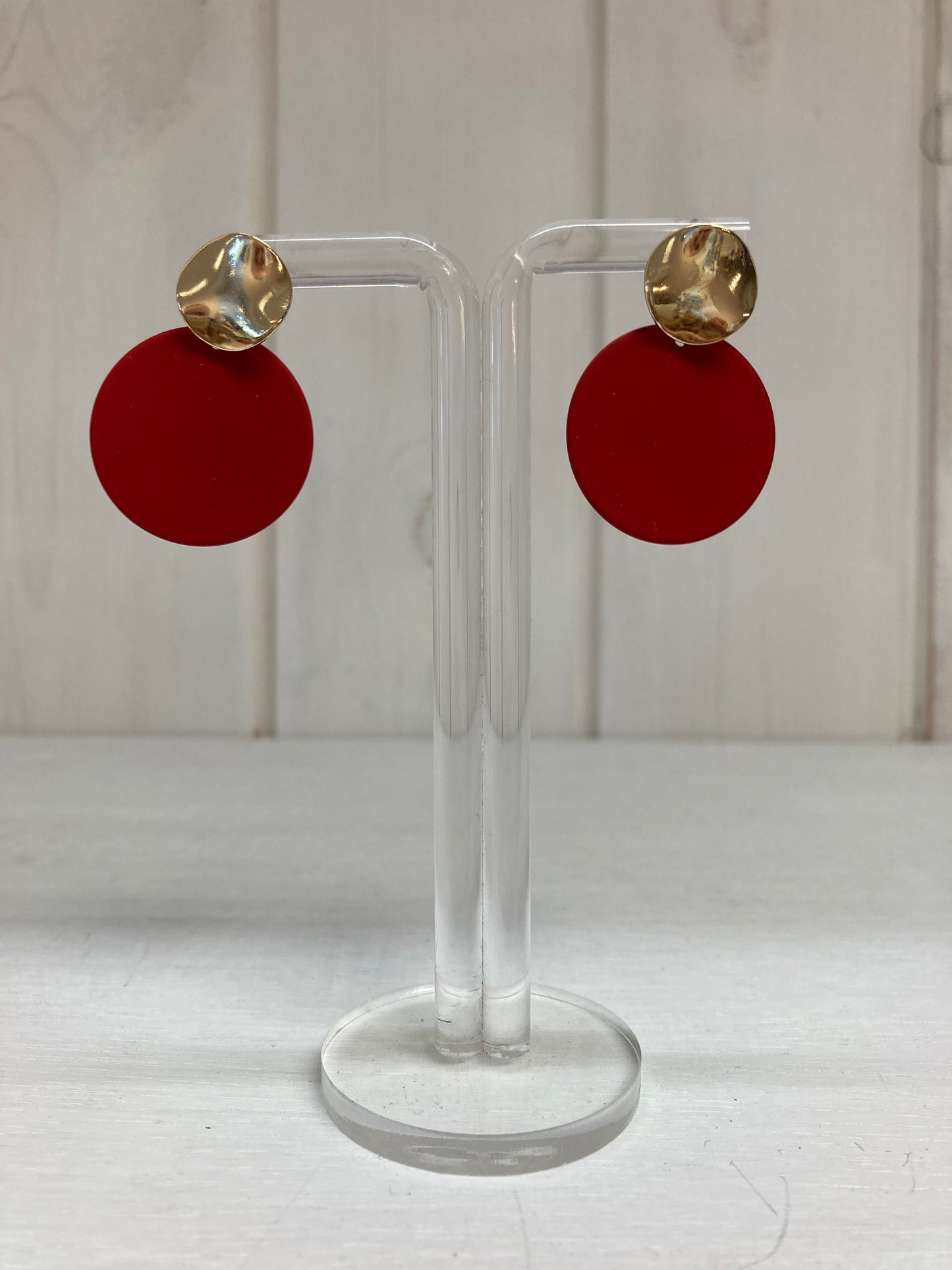 Valentina Rouge Statement Oorbellen