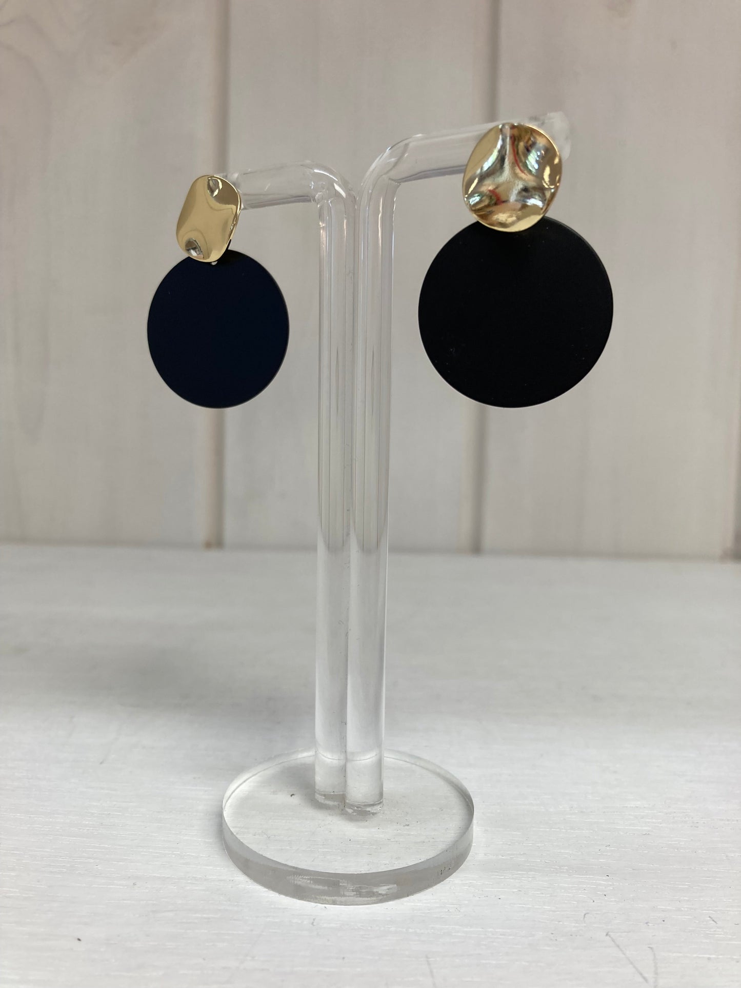 Noir Luxe Statement Oorbellen